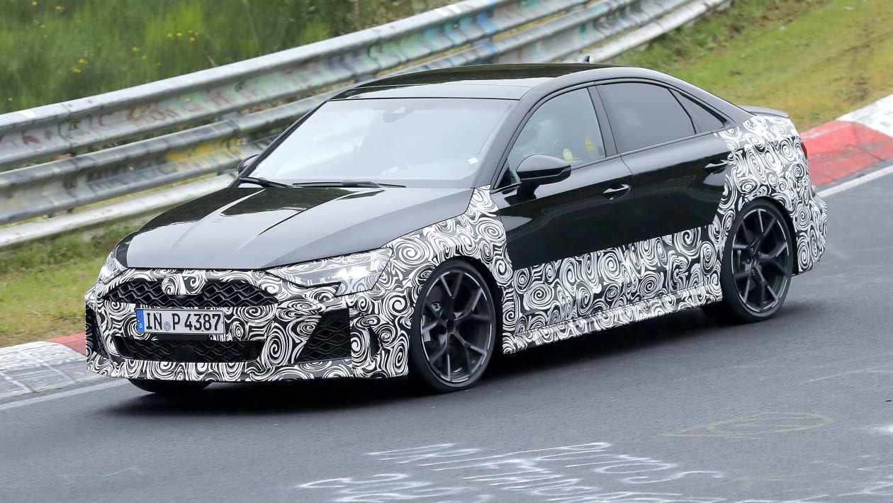 New Audi RS3 spotted preparing for its 2024 reveal evo